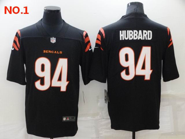 Men's Cincinnati Bengals #94 Sam Hubbard Jersey Black;
